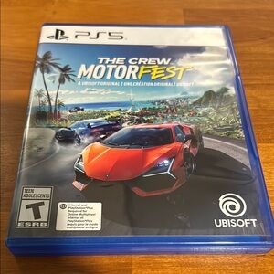 Sony PS5 Motor Fest Game Blue Case